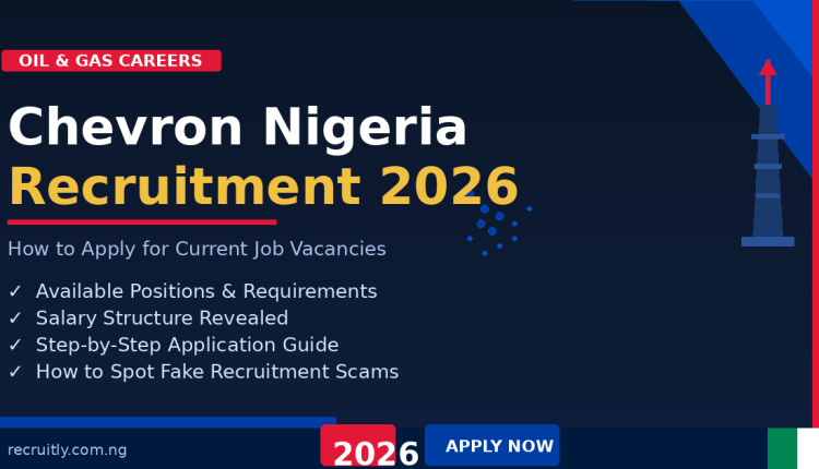 Chevron Nigeria Limited Recruitment 2026 – How to Apply for Current Job Vacancies